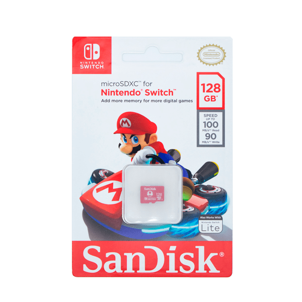 Memoria Micro Sd 128gb Sandisk Para Nintendo Switch